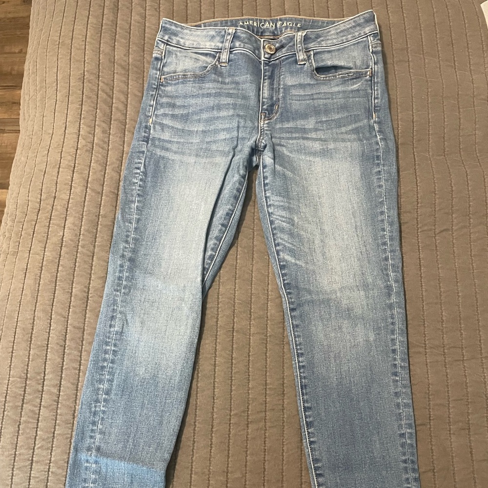 American eagle medium rise jegging